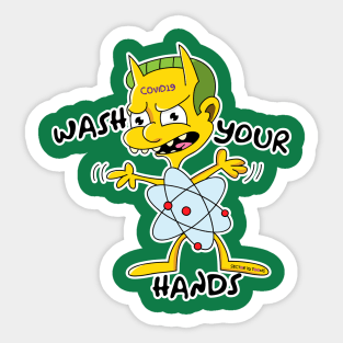 Wash your hands Sticker